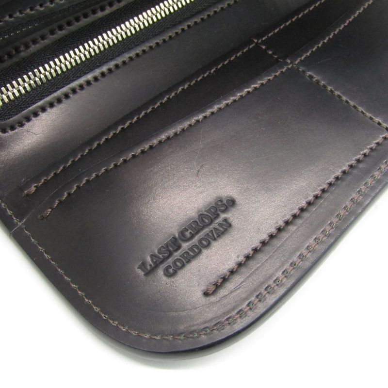 未使用 LAST CROPS ラストクロップス 長財布 シェルコードバン LC