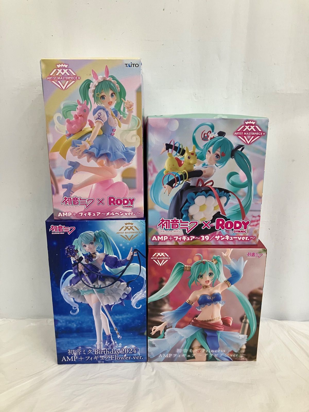 未開封 初音ミク AMP フィギュア 4種 LFQA29 f107 - メルカリ