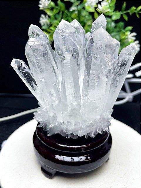 超綺麗高透明度水晶クラスターB89B6/86B03A - メルカリ