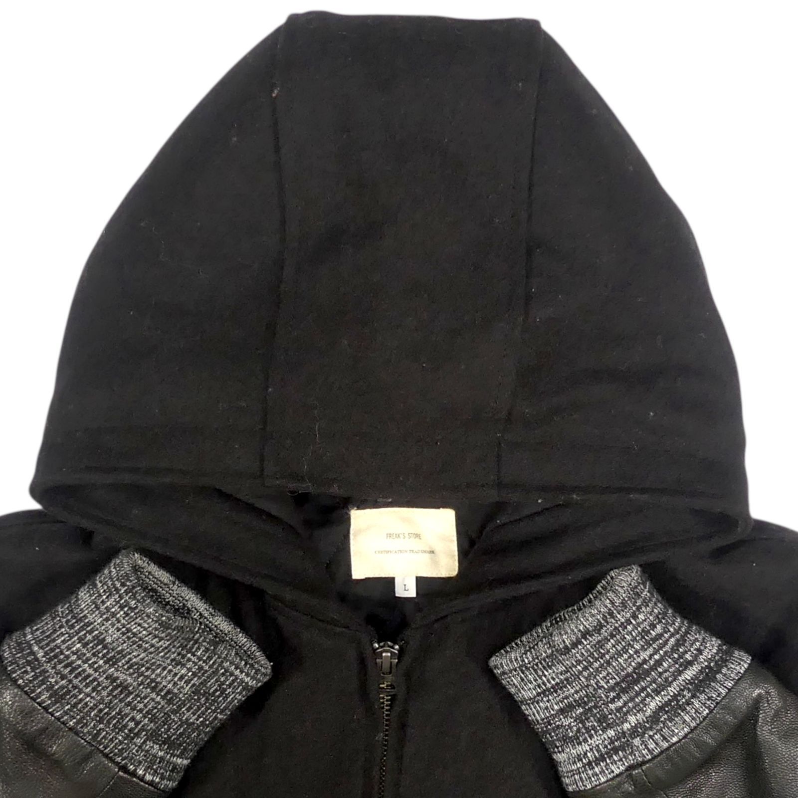 FREAK'S STORE フリークスストア スタジャン L 古着 レザー ブルゾン