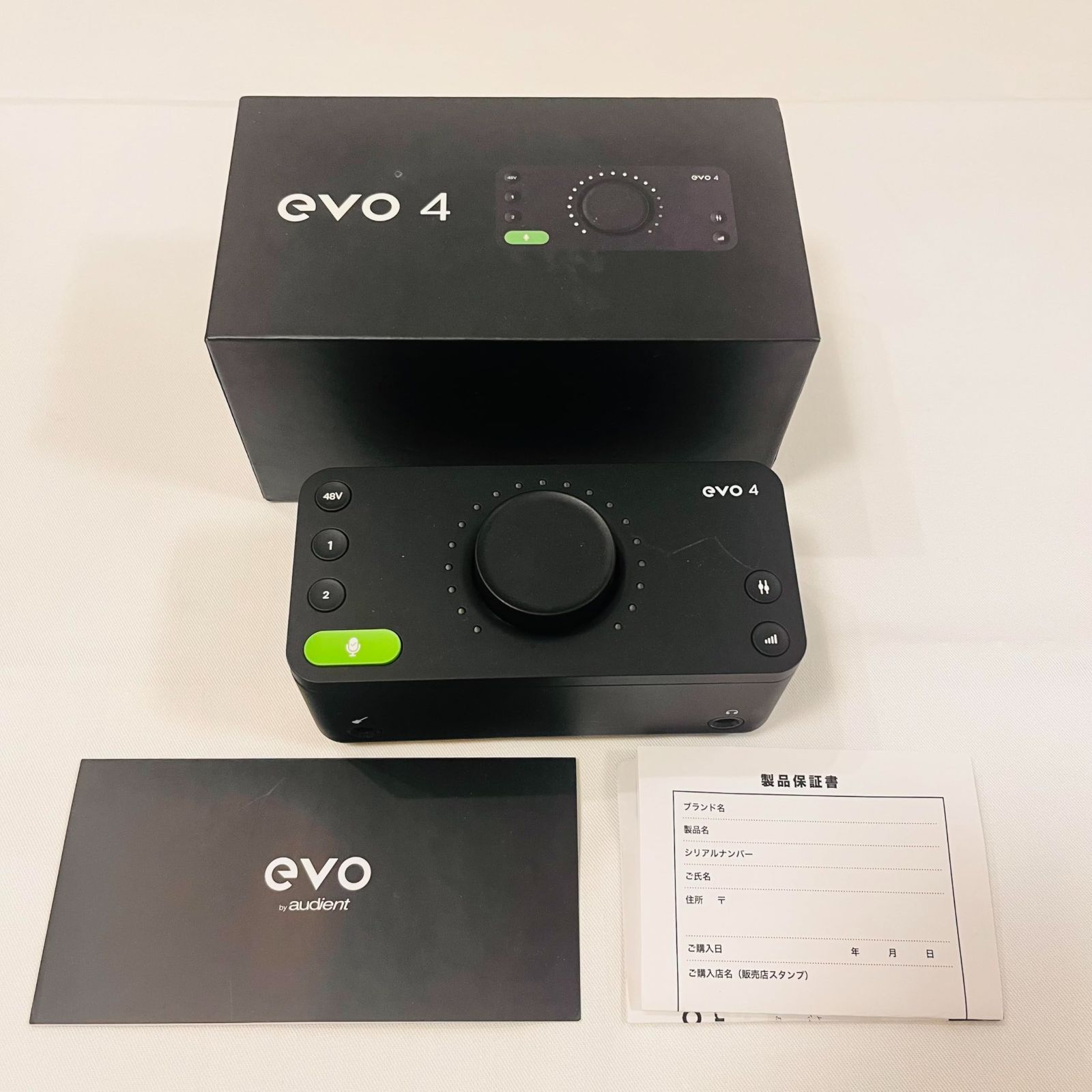 Audient audient 「EVO4」2in/2out オーディオ・インターフェース