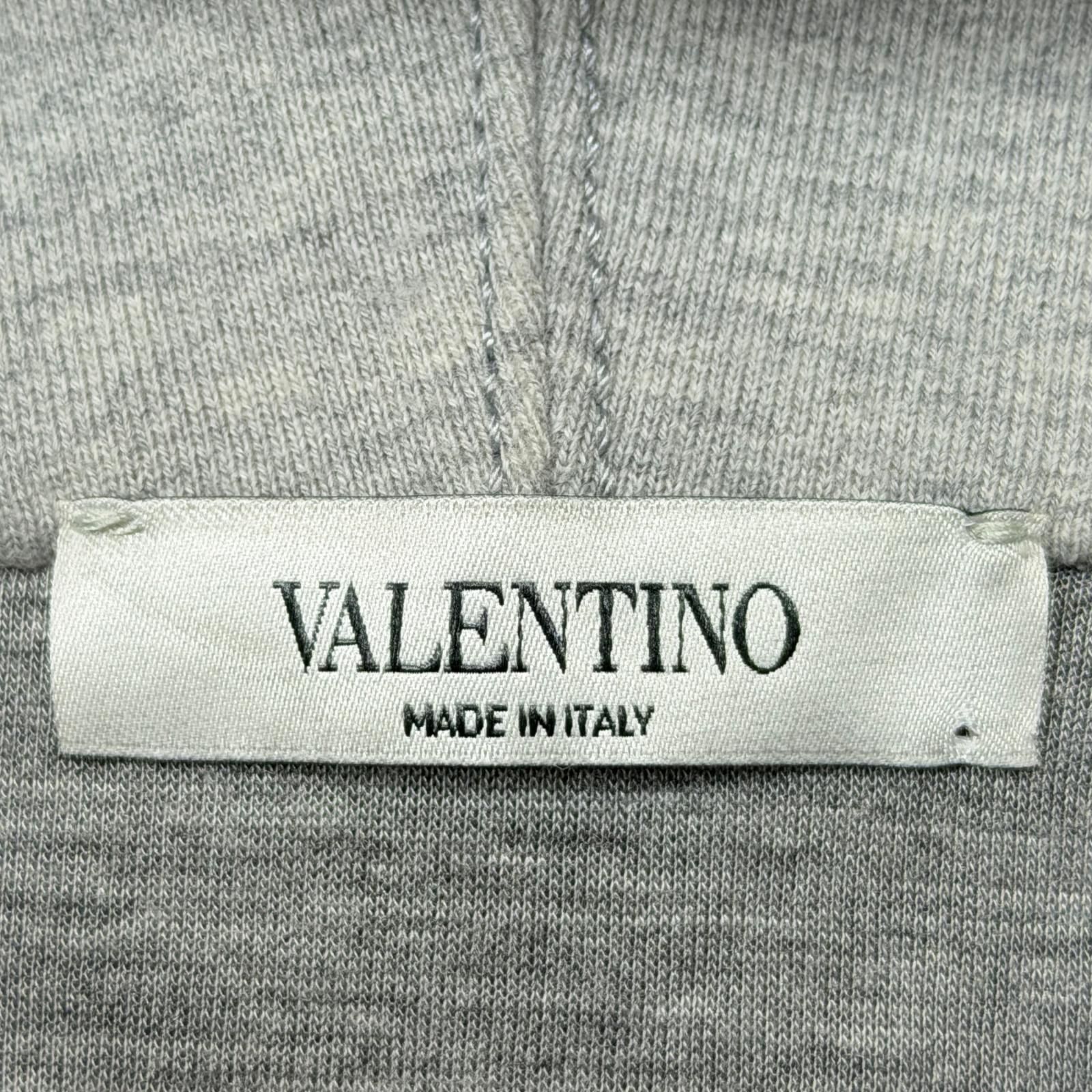 国内正規 VALENTINO 21AW パッチワーク ジップフーディー スウェット 