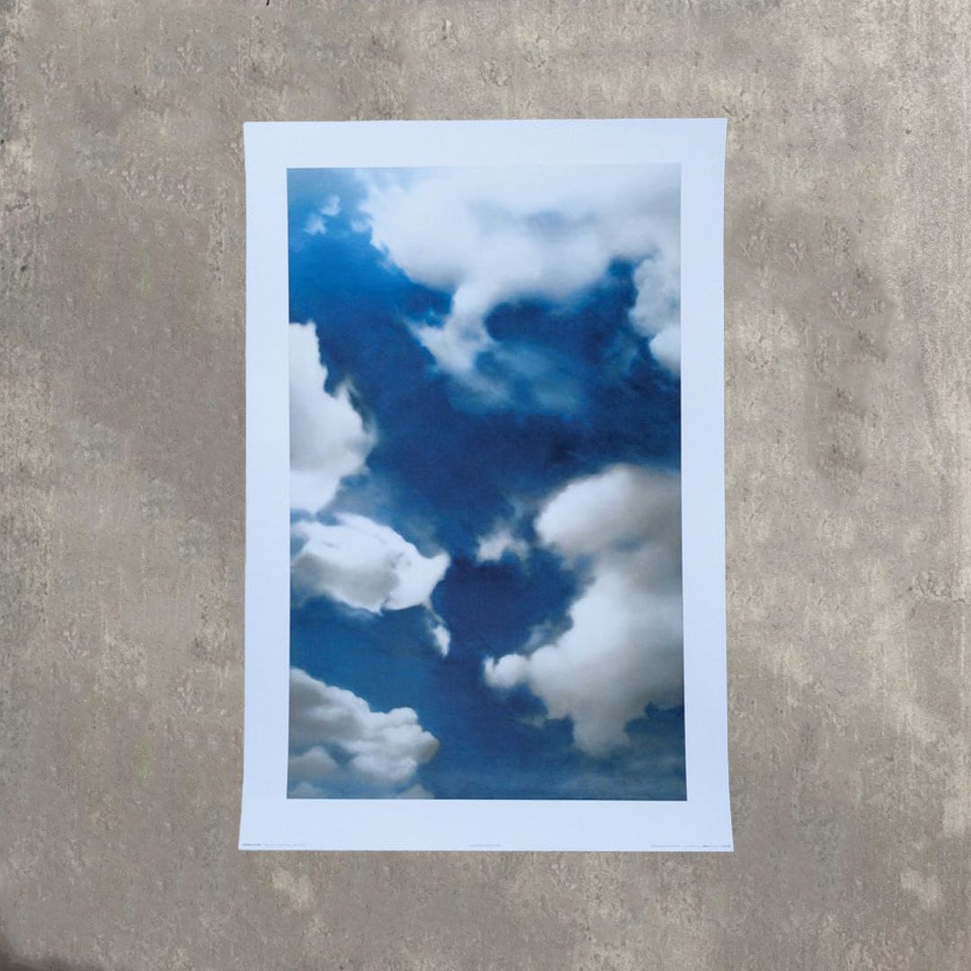 美術館ポスター Gerhard Richter Wolken 1978 Stedelijk Museum Amsterdam 60 90 cm