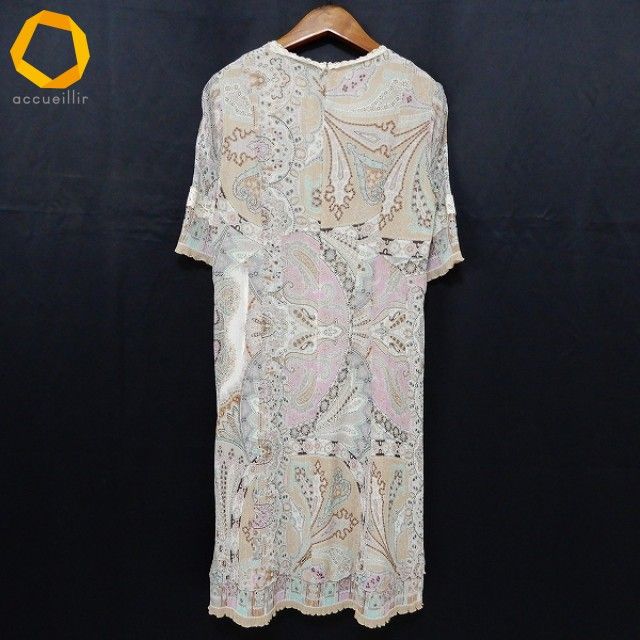 snc インポートロッサ import Rossa ワンピース 42 マルチ シルク混