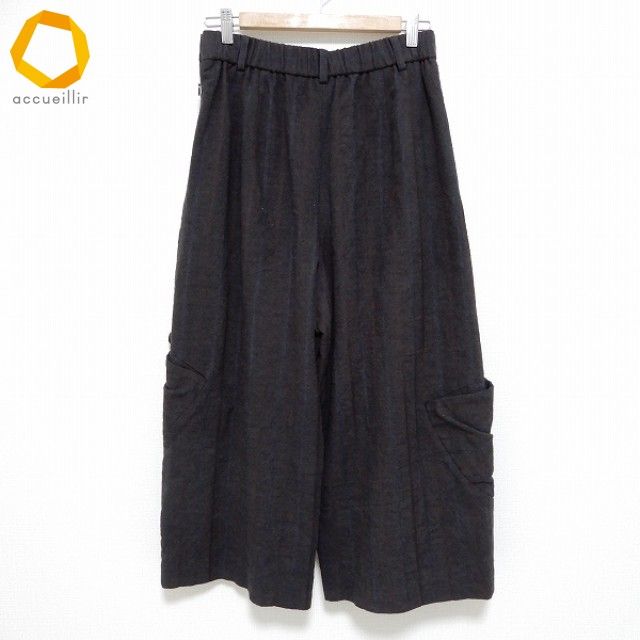 anc ジウセンソユニコ 慈雨 Sensounico パンツ 40 チャコールグレー 紺