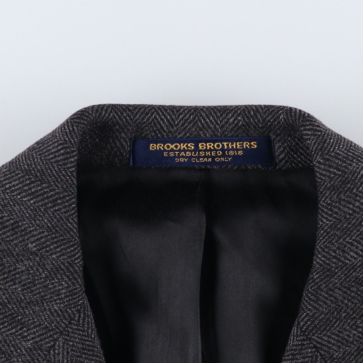 古着 ブルックスブラザーズ Brooks Brothers ヘリンボーン チェスター
