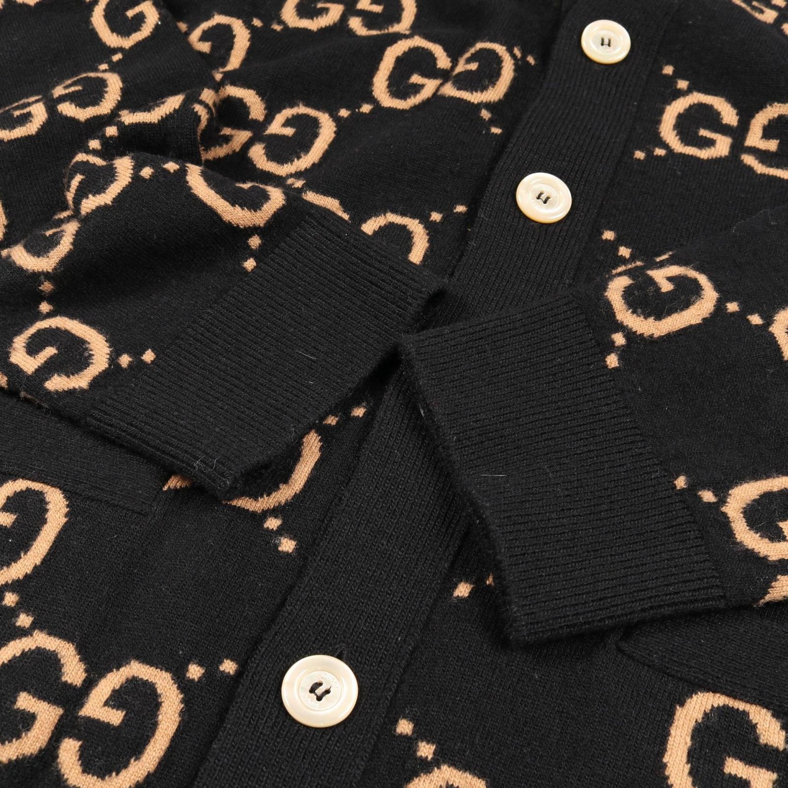 グッチ GUCCI カーディガン GGウール ジャカード 694758XKCC5 ウール