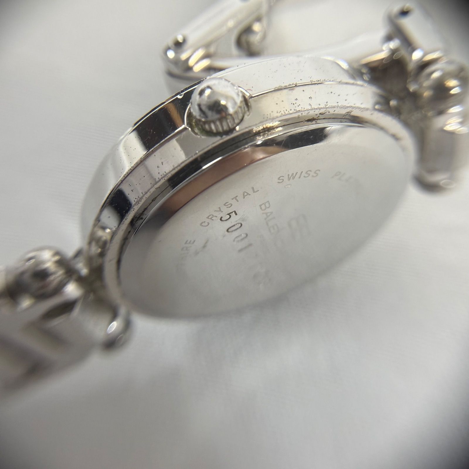 稼動品・美品】BALENCIAGA バレンシアガ ラインストーンベゼル