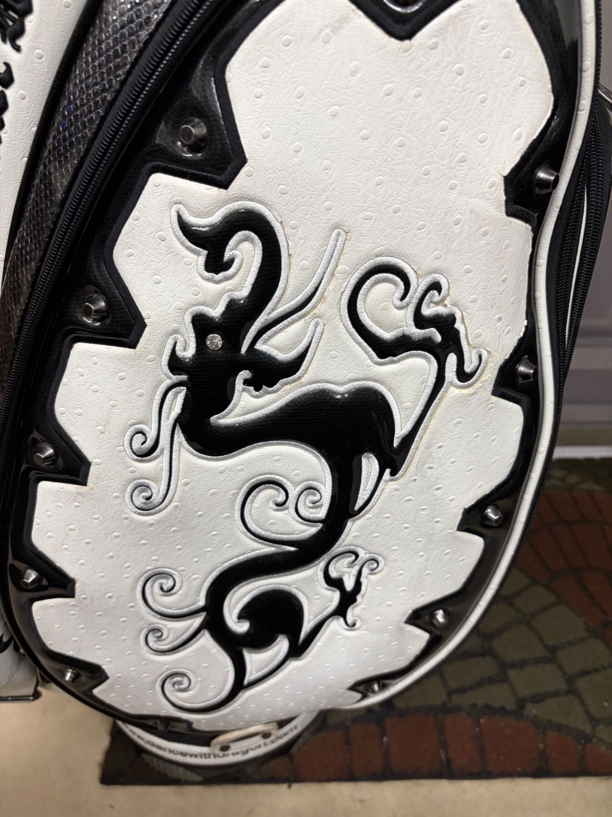 ダンスウィズドラゴン キャディバッグ 使用感あり 劣化有 - メルカリ