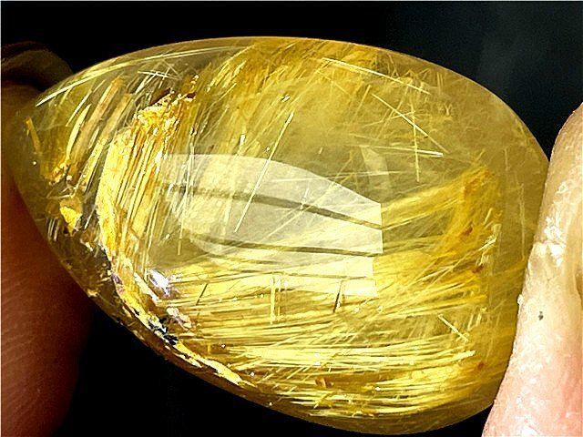 AAA級天然ゴールドルチルクォーツ原石B89P3/65P12A - メルカリ