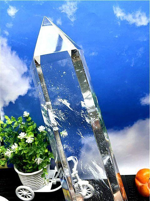 4285g 460mm 超綺麗水晶六角柱B89B2/189B01A 4285g 460mm 超綺麗水晶六角柱B89B2/189B01A - メルカリ