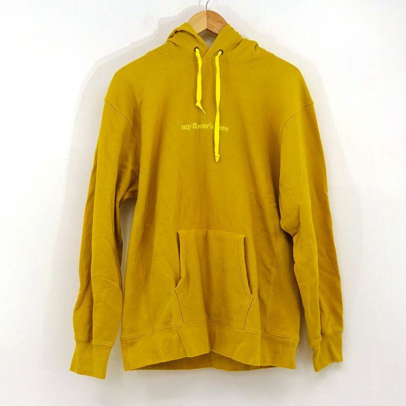 藤井風　フーディー　マスタードSサイズ my flower's here 藤井風 Sサイズ オリジナルグッズ my flower's here フーディ ⠀ 2月に