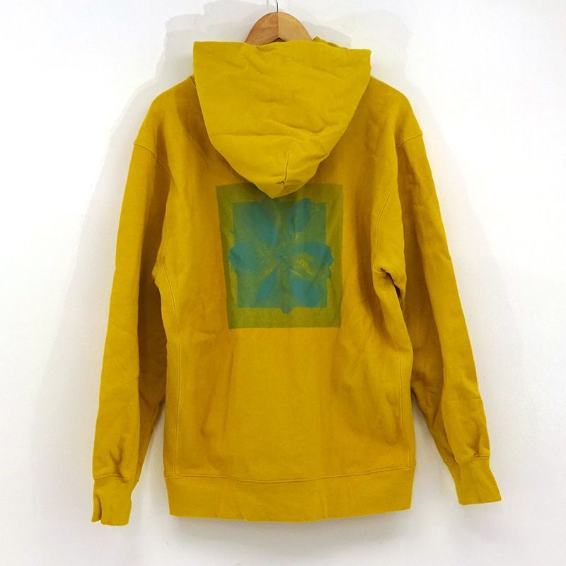 藤井風　my flower’s here パーカー フーディー マスタード S 藤井風 my flower's here フーディパーカー マスタード