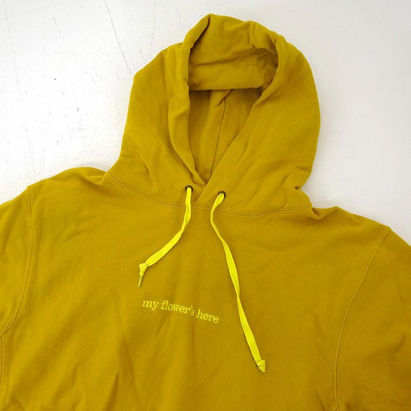 藤井風　フーディー　マスタードSサイズ my flower's here 藤井風 Sサイズ オリジナルグッズ my flower's here フーディ ⠀ 2月に