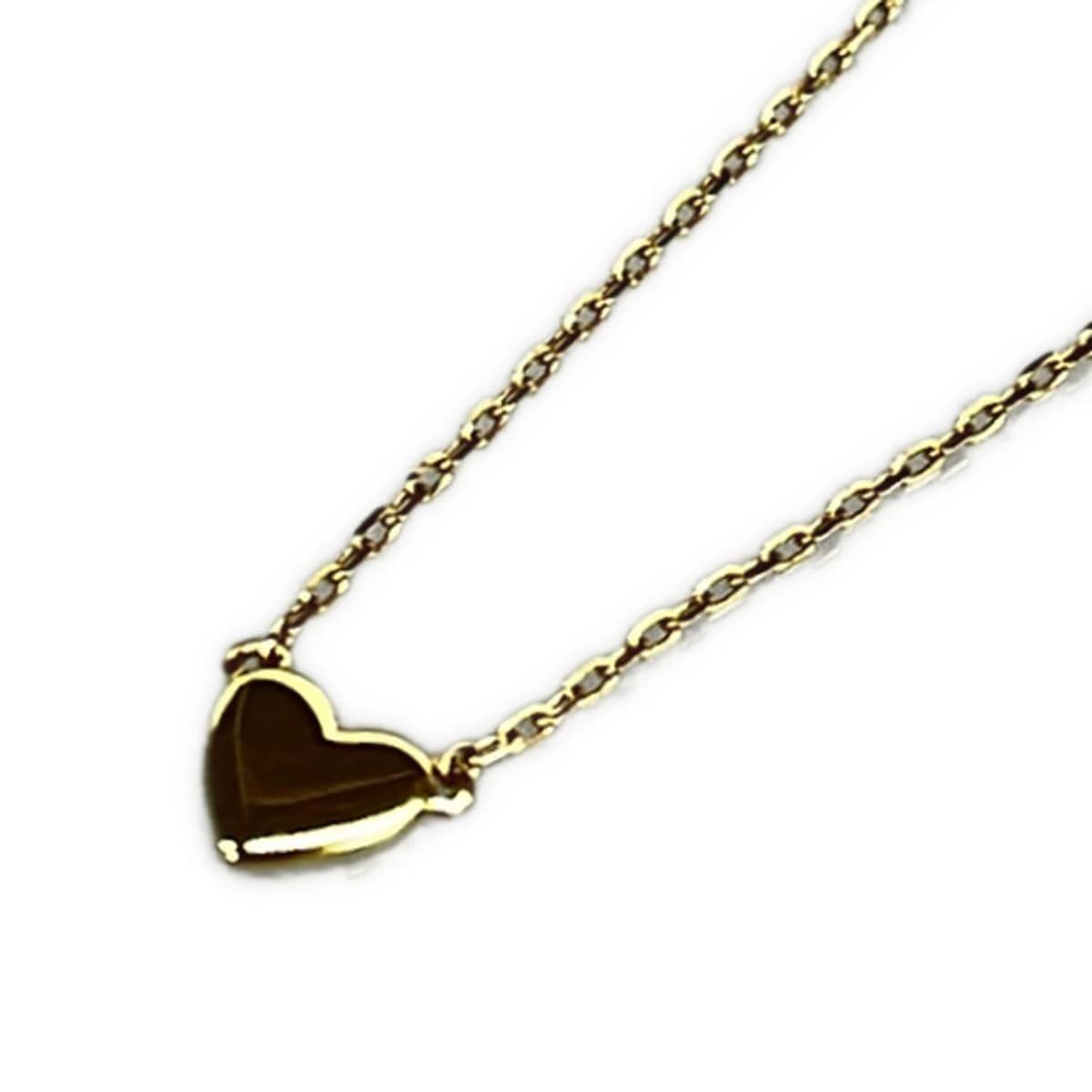 AHKAHアーカー　ハートネックレス K18YG 美品 AHKAH(アーカー) ネックレス美品 - K18YG ハート - メルカリ