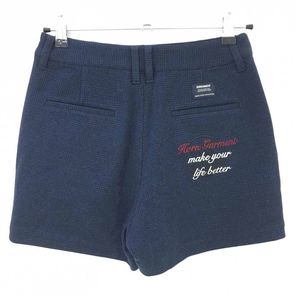 HORN GARMENT ショートパンツ ネイビー 新品 ゴルフ HORN GARMENT