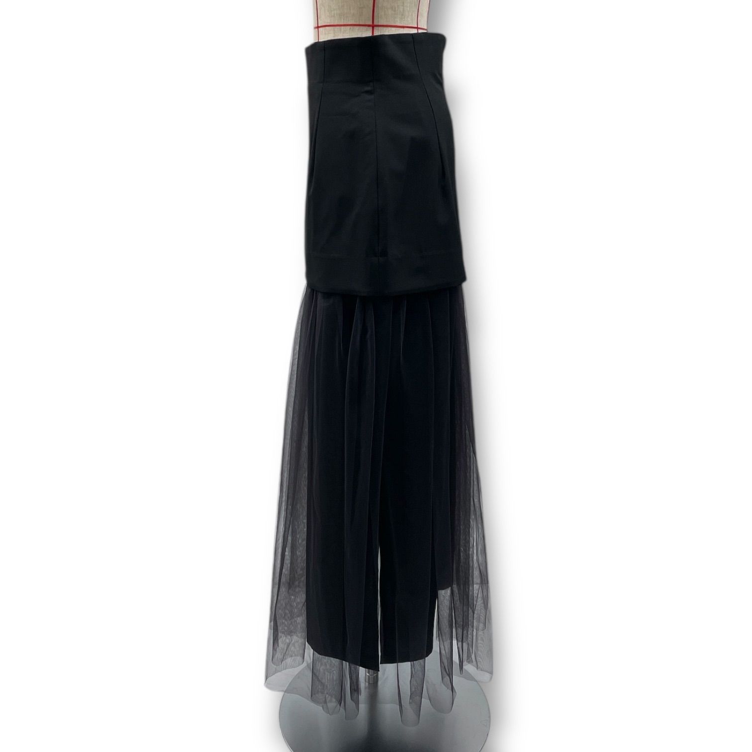 ウィムガゼット チュールキリカエスカート 36 ブラック 新品 未使用 タグ付き WhimGazette ウィムガゼット チュールキリカエ
