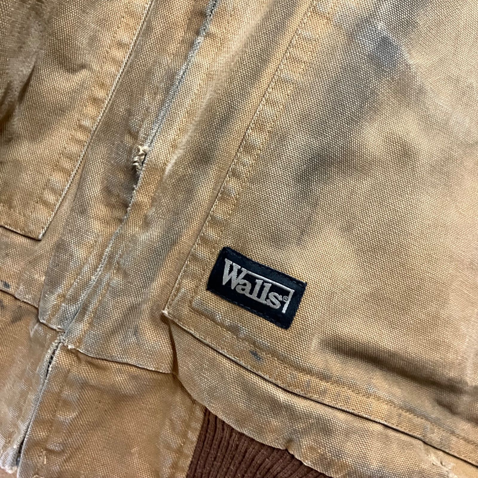 Walls ウォールズ ダック地 アクティブジャケット フーディー BROWN 楽天市場】Walls アクティブジャケット ワーク ダック地 パーカー