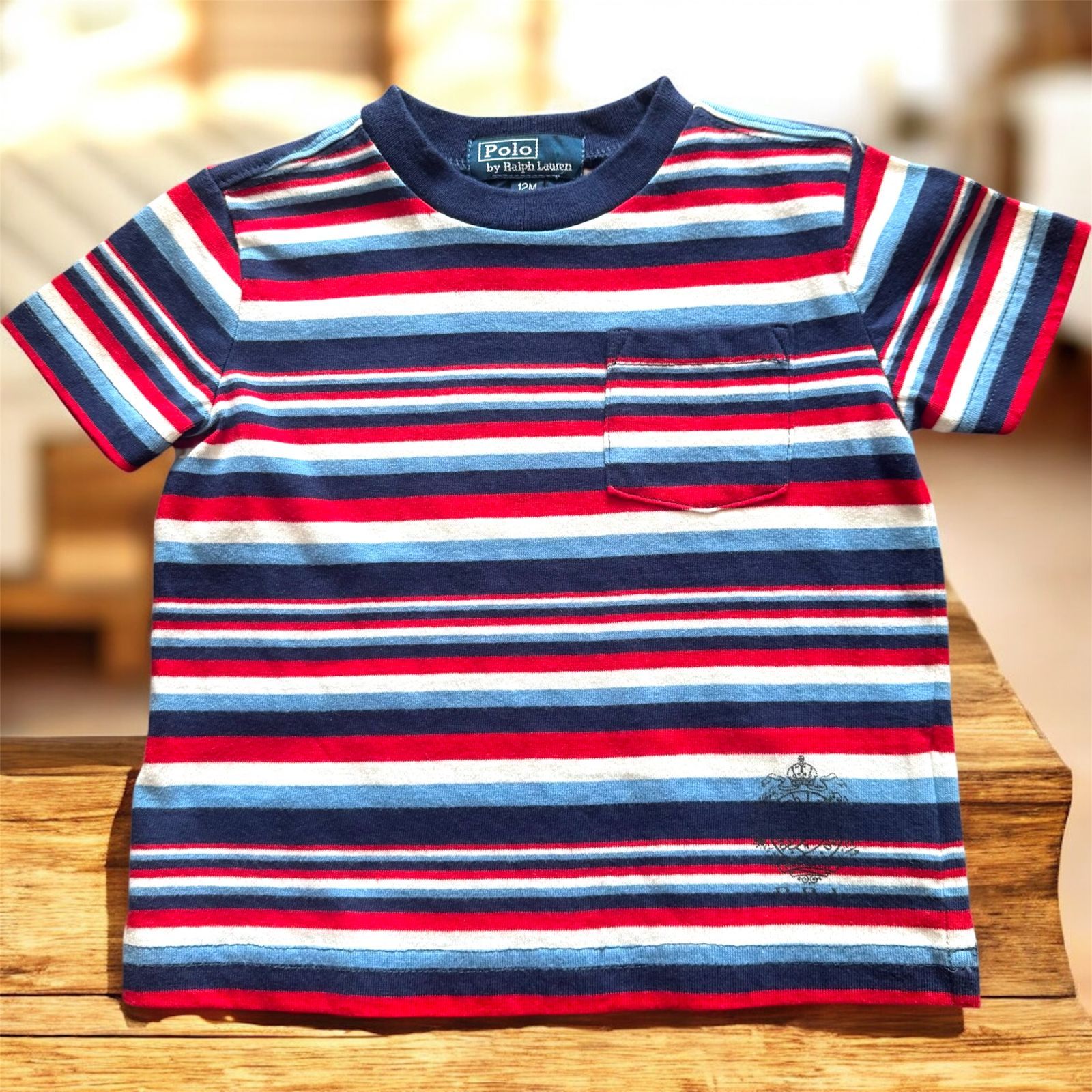 新品 ラルフローレン 並行輸入品 未使用 12M Ralph Lauren ボーダー 