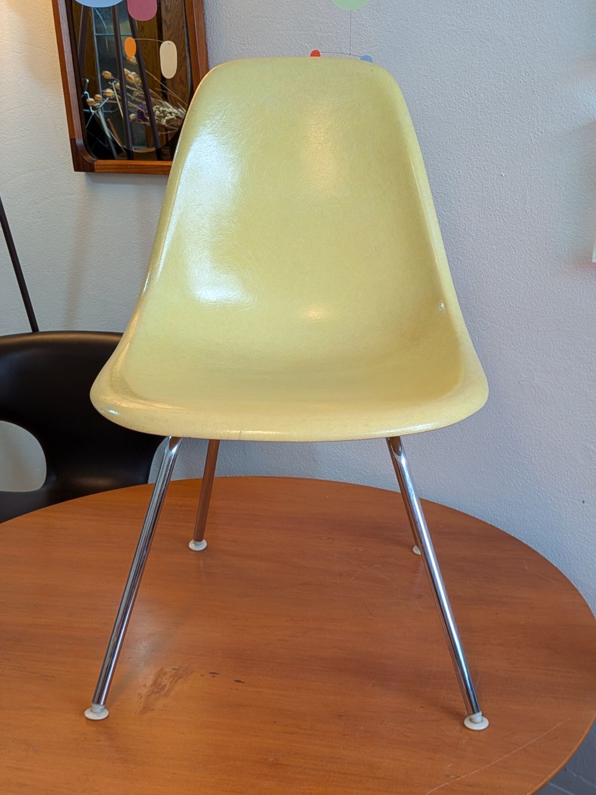 #A ハーマンミラー サイドシェルチェア Hベース ファブリック ヴィンテージ ヴィンテージ Herman Miller ハーマンミラー イームズ サイドシェル