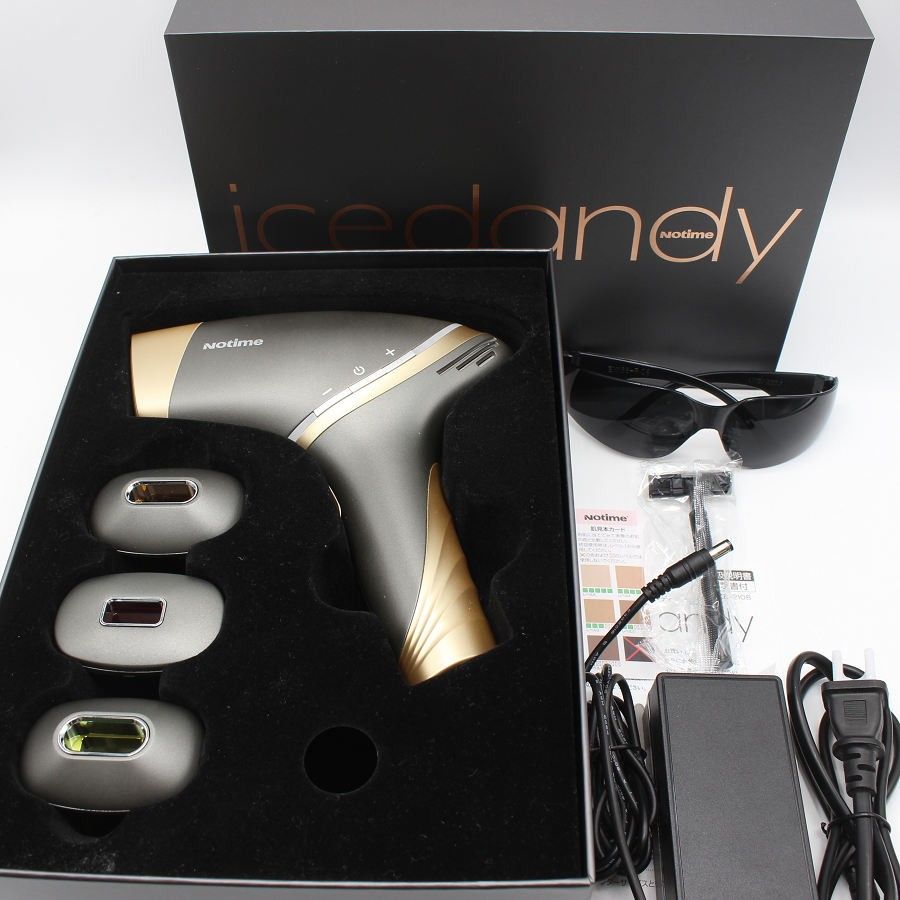 美品】Notime アイスダンディ IPL光美容器 SKB-2108 脱毛器 ノータイム