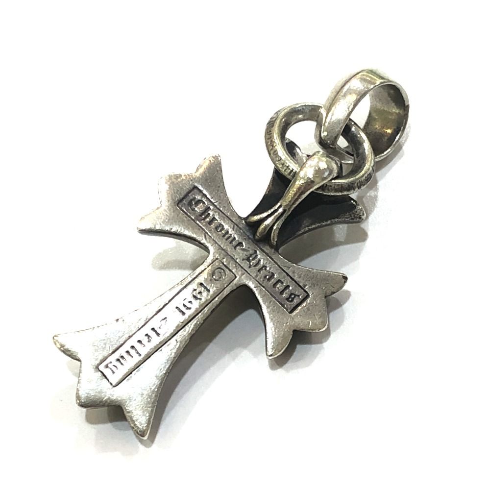 CHROME HEARTS クロムハーツ ペンダントトップ CH CRS SML W/BALE W
