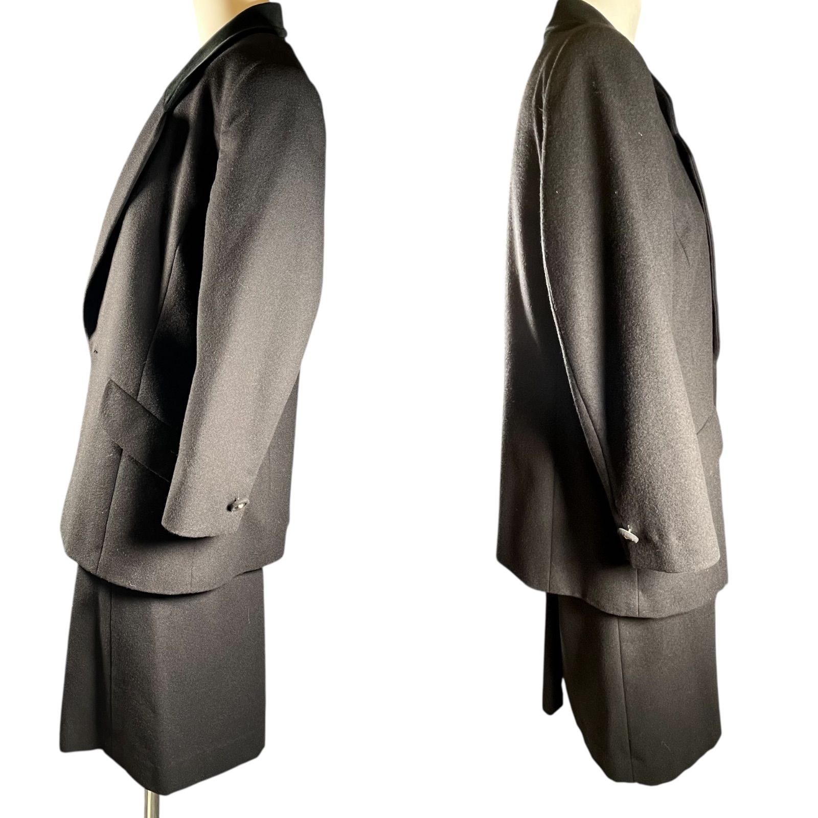 管2512-229】Burberrys' バーバリーズ ウール レディース スーツ