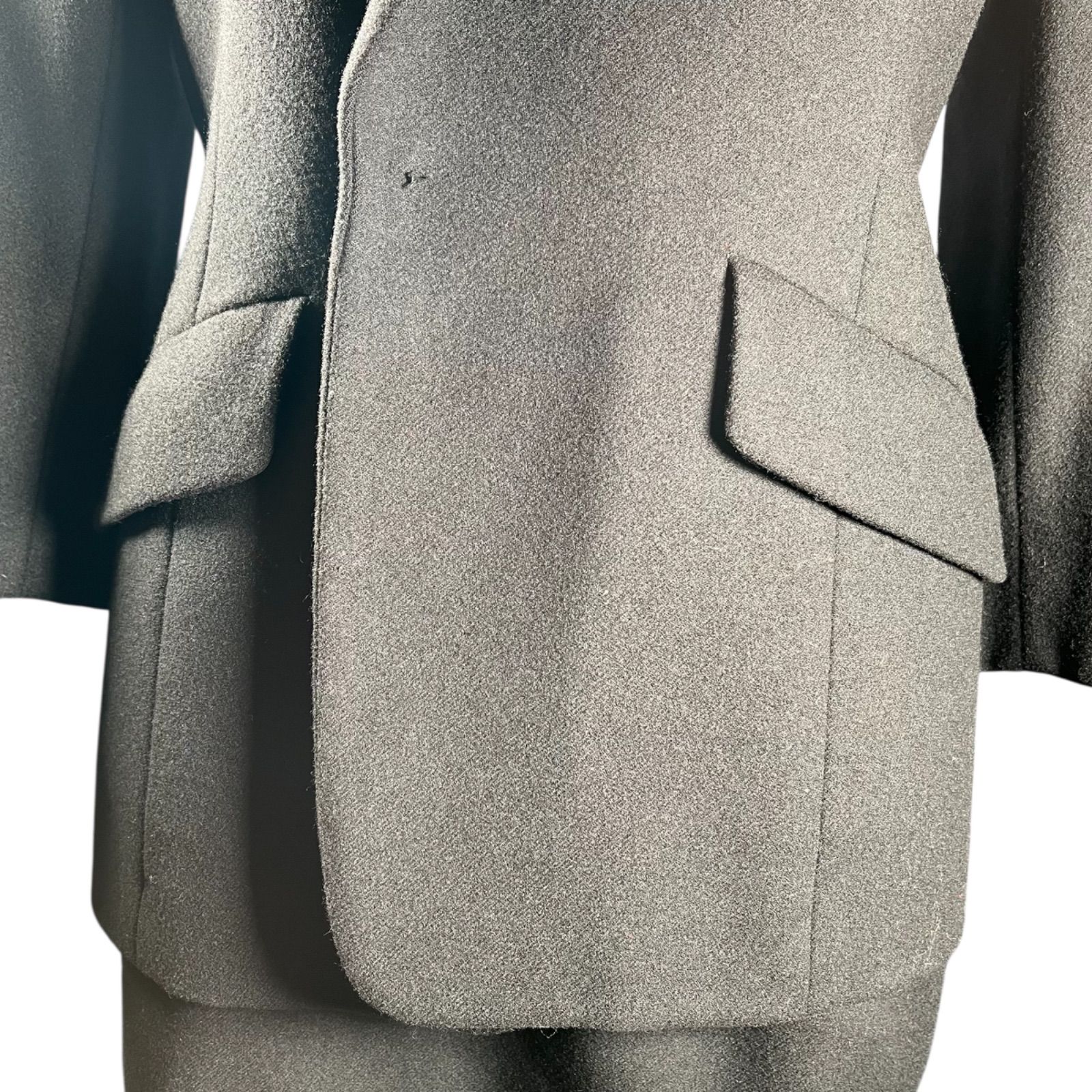 管2512-229】Burberrys' バーバリーズ ウール レディース スーツ