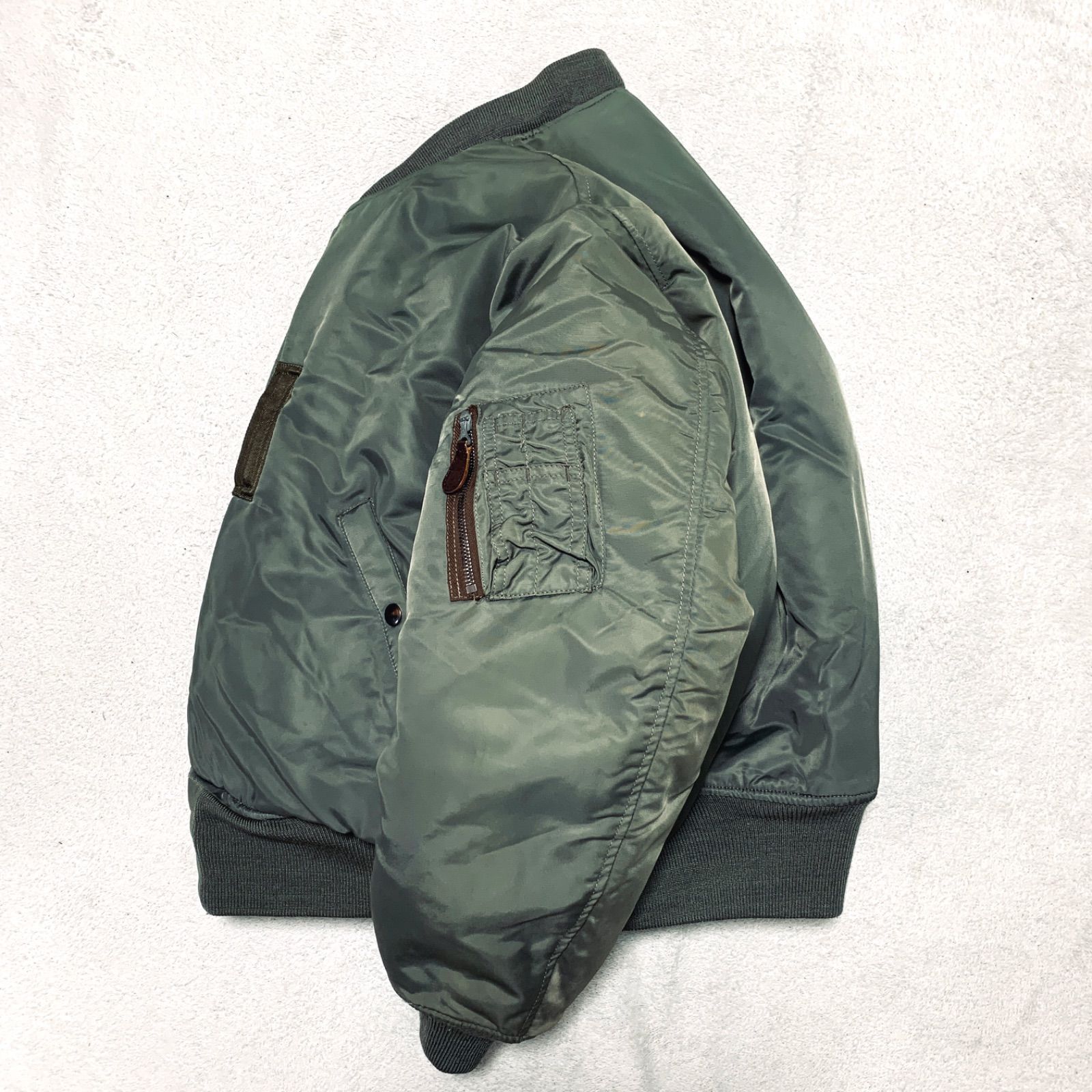 SWITCH INTERNATIONAL MA-1 フライトジャケット 40 B.S.C BY SWITCH INTERNATIONAL MA-1 フライトジャケット ボンバー