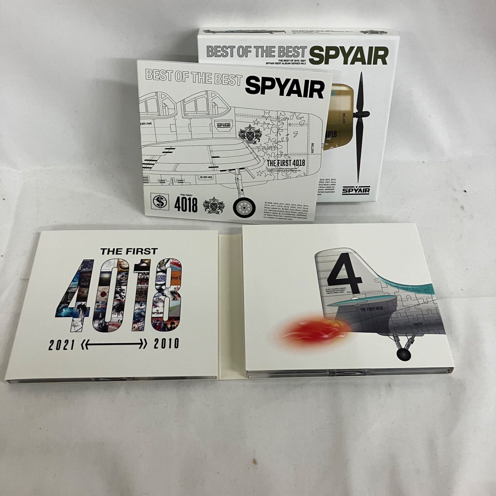 中古 SPYAIR BEST OF THE BEST 初回版 スパイエアー アルバム 3枚組