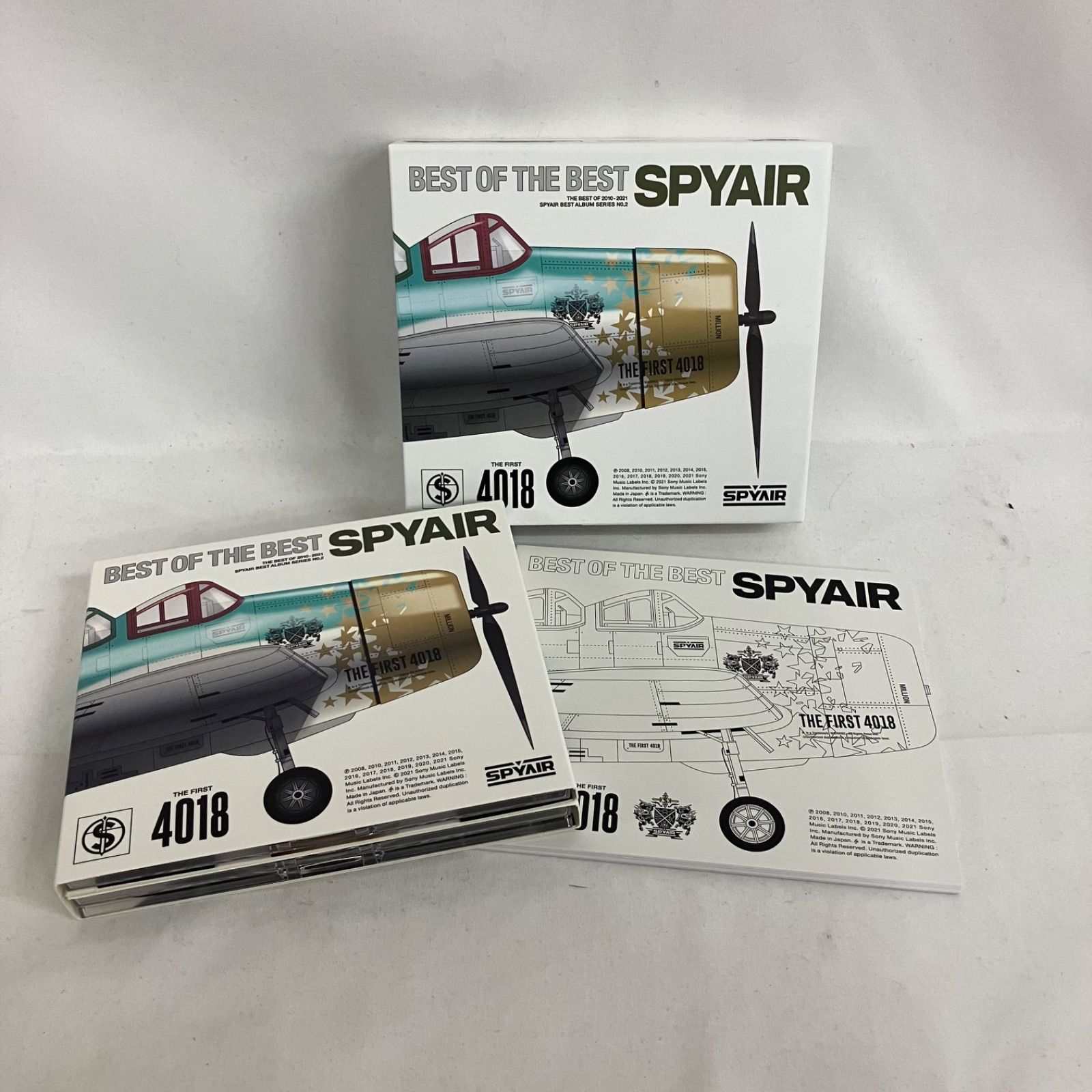 中古 SPYAIR BEST OF THE BEST 初回版 スパイエアー アルバム 3枚組