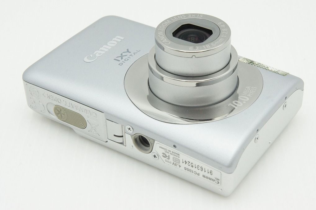 美品 Canon キヤノン IXY DIGITAL 110 IS シルバー コンパクトデジタル