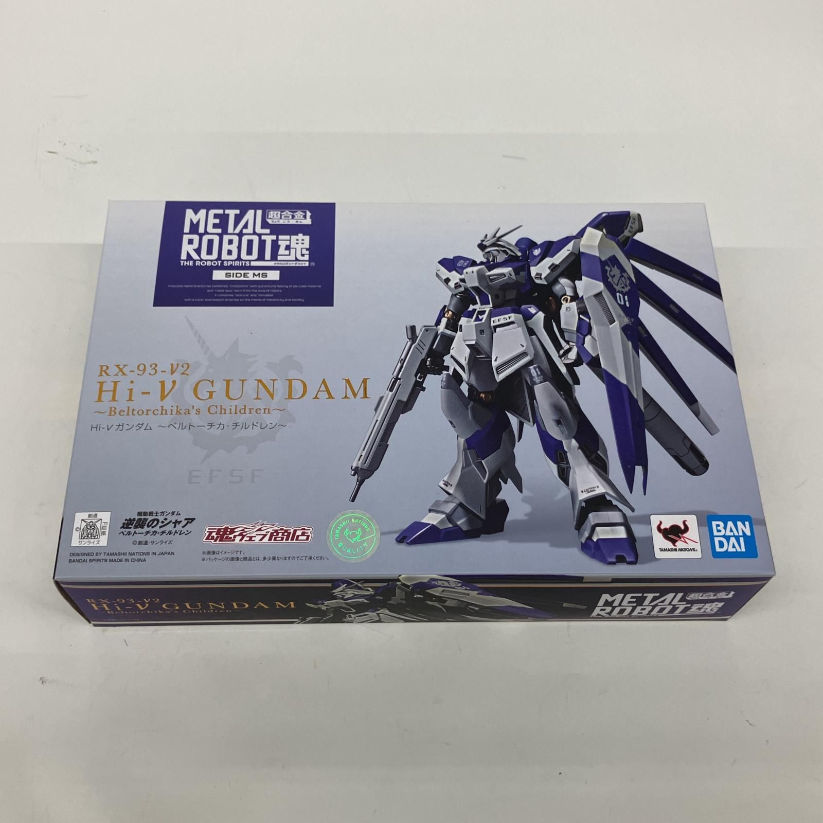 △△BANDAI バンダイ METAL ROBOT魂 RX-93-ν2 Hi-νガンダム 機動戦士 