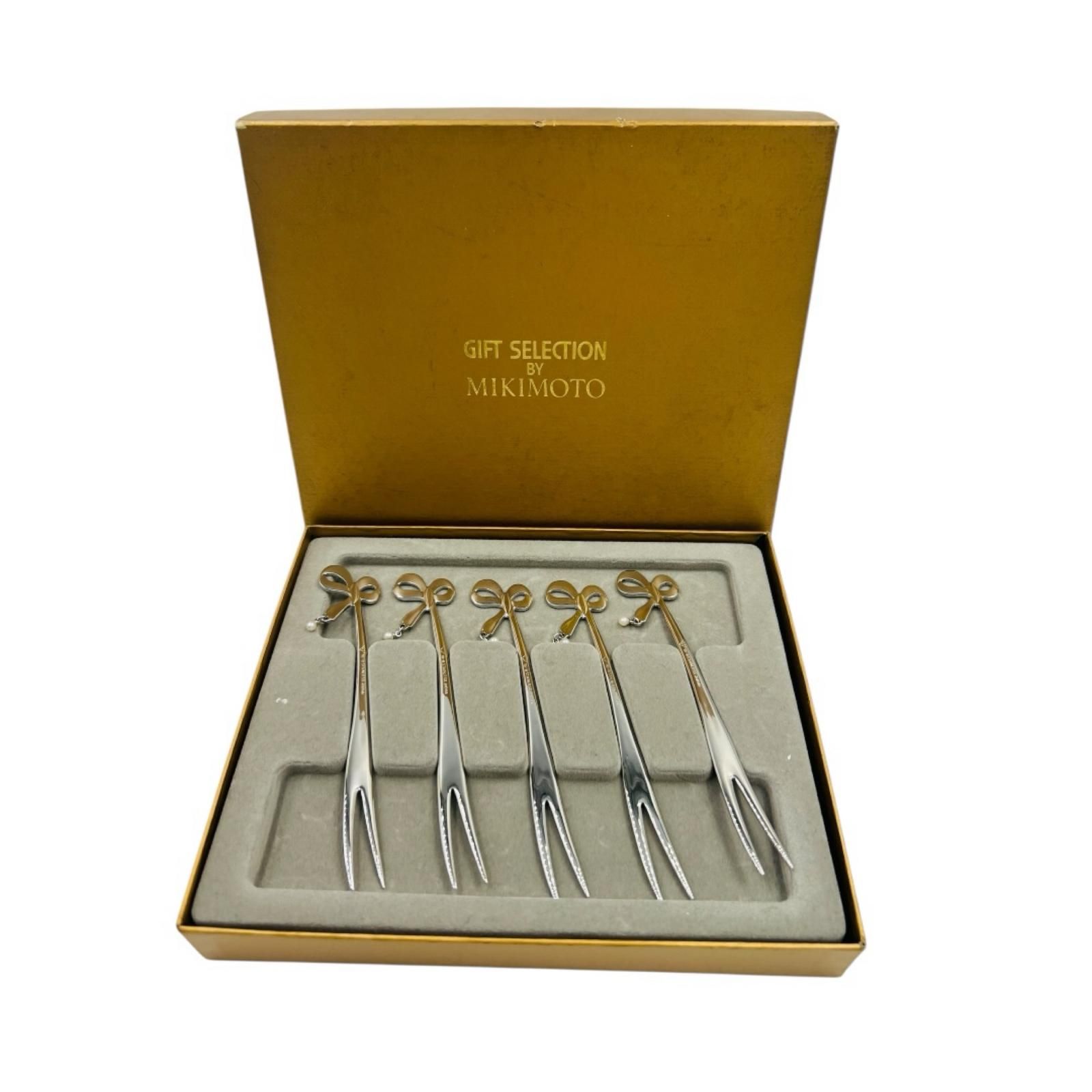 MIKIMOTO ミキモト フォーク リボン 真珠 - メルカリ