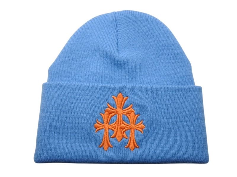 CHROME HEARTS クロムハーツ ニット帽 セメタリークロス ビーニー