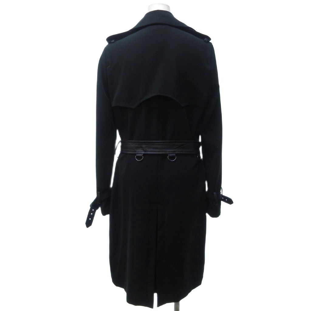 ✨極美品✨ Polo Ralph Lauren トレンチコート ブラック POLO RALPH LAUREN(ポロラルフローレン) ミリタリートレンチコート 90S