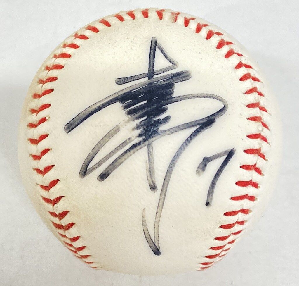 西武ライオンズ 直筆サインボール 松井稼頭央 - メルカリ