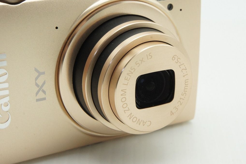 美品 Canon キヤノン IXY 430F ゴールド コンパクトデジタルカメラ 元