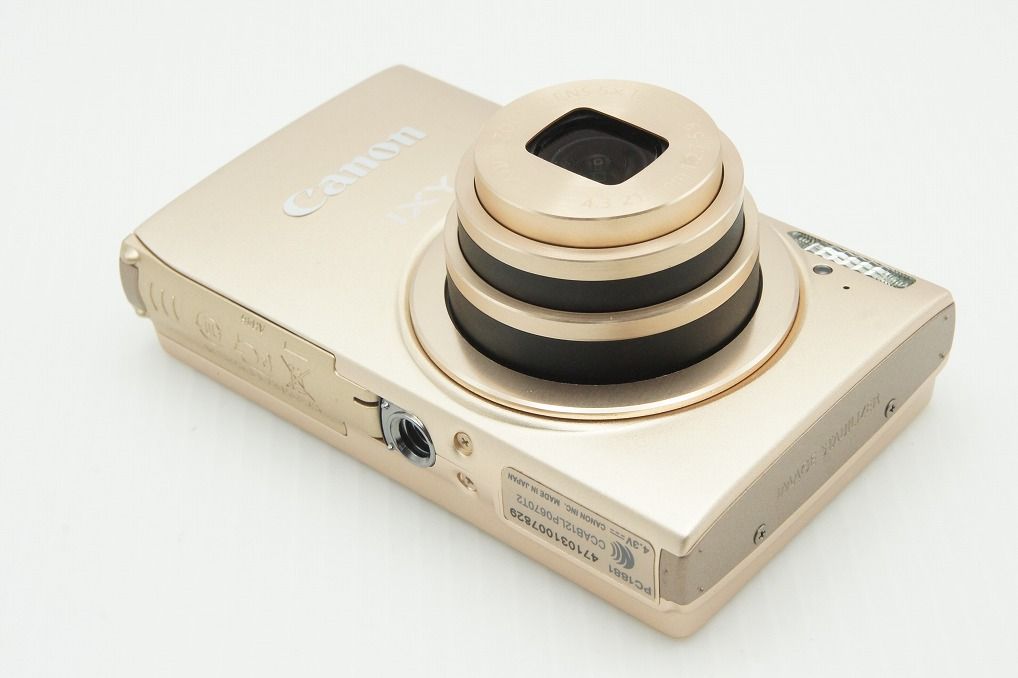 美品 Canon キヤノン IXY 430F ゴールド コンパクトデジタルカメラ 元
