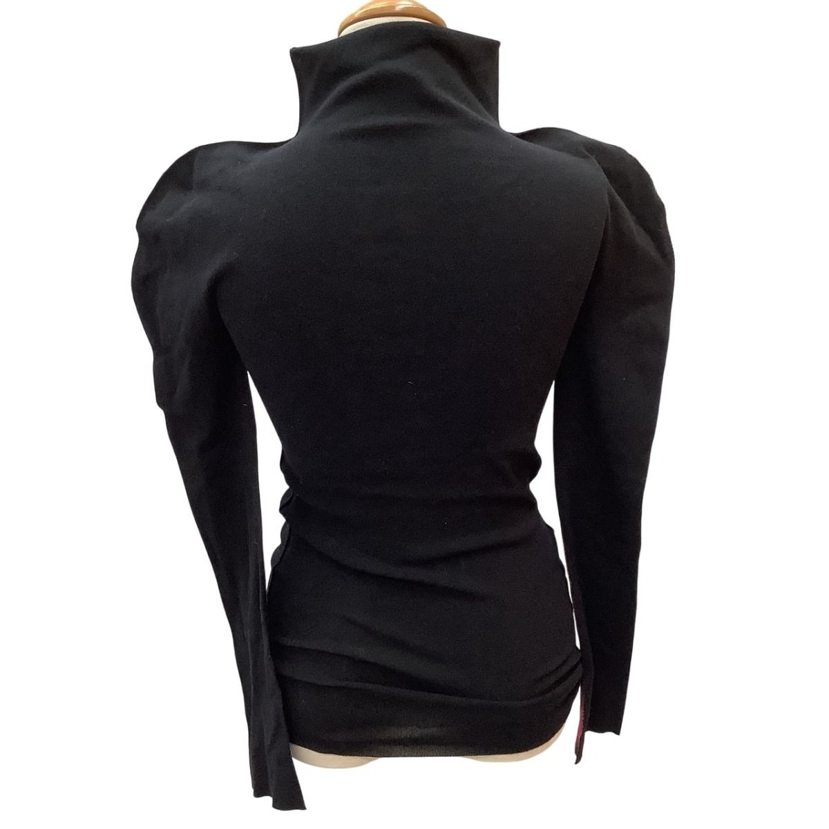 ♪♪ISSEY MIYAKE イッセイミヤケ レディース カットソー スプレー柄　SIZE 2 IM03KK552 ブラック ♪♪ISSEY MIYAKE イッセイミヤケ レディース カットソー スプレー柄