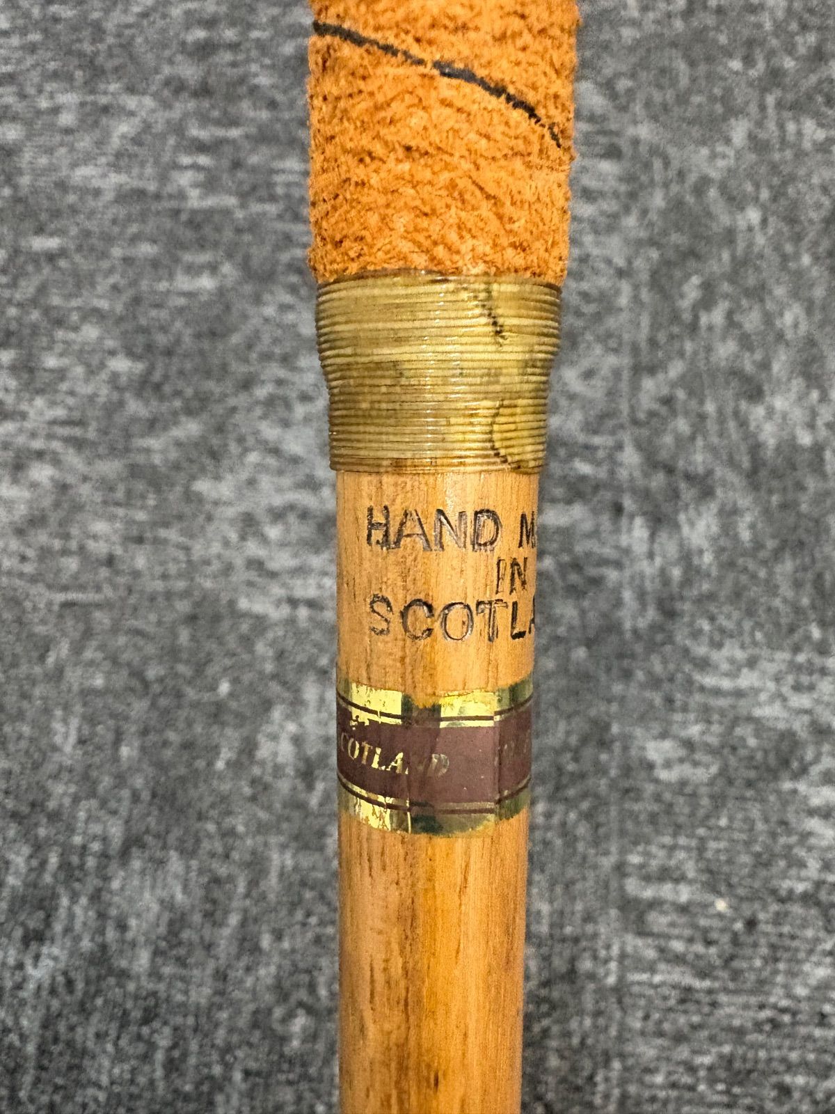 希少】St.Andrews セントアンドリュース ヒッコリー 木製 パター