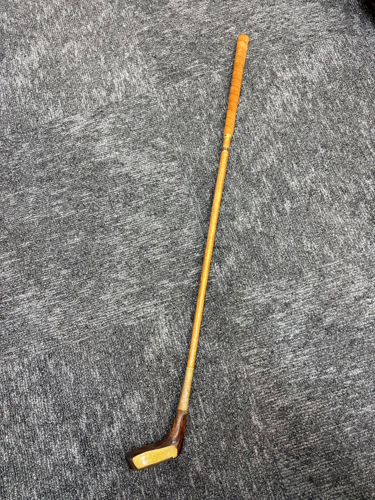 希少】St.Andrews セントアンドリュース ヒッコリー 木製 パター