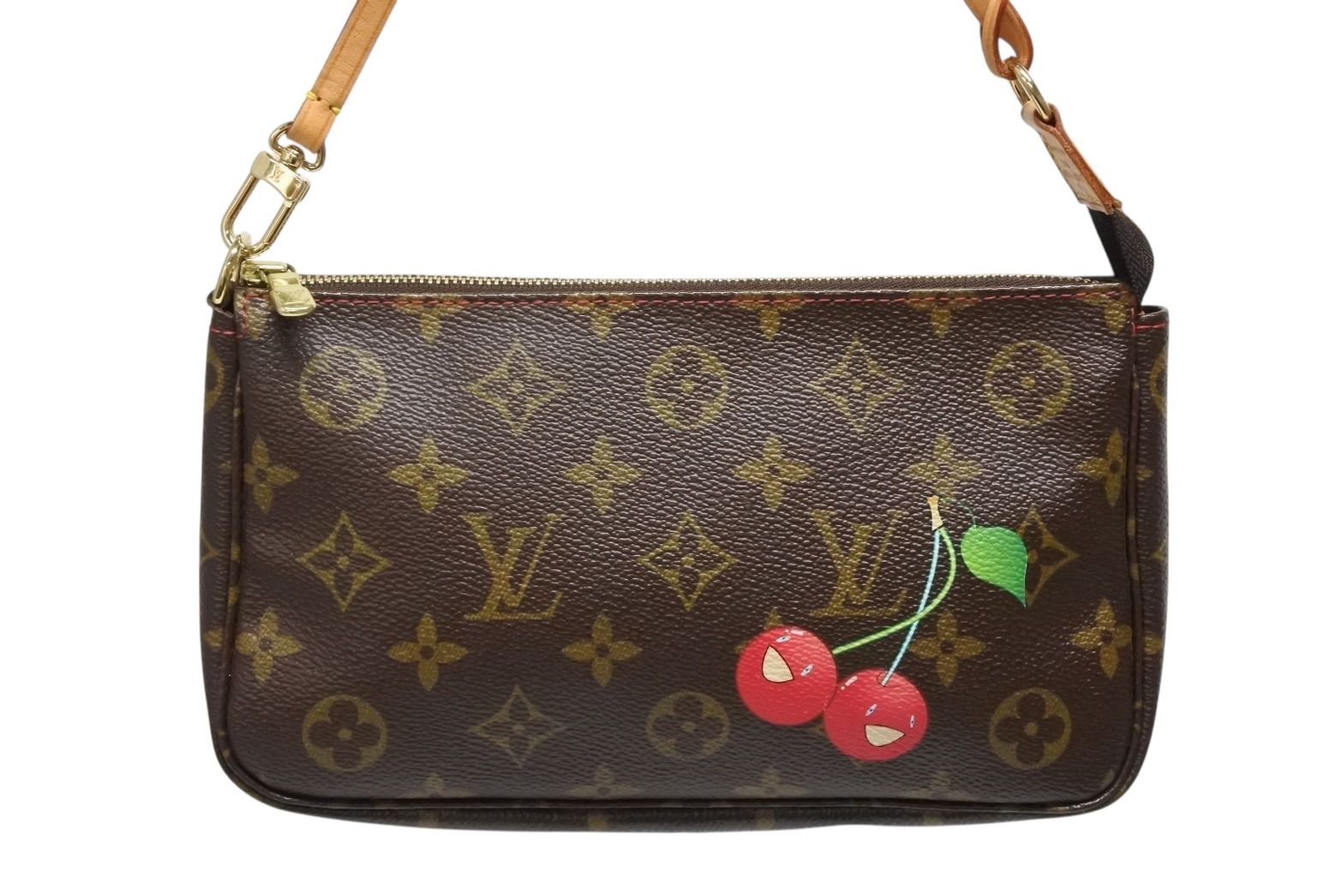 極美品 LOUIS VUITTON ルイヴィトン モノグラム チェリー ポシェット