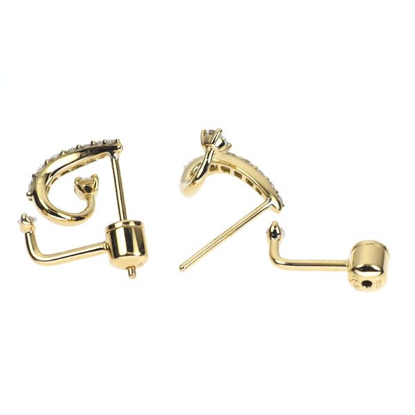 小寺智子 K18YG ダイヤモンド ピアス 0.41ct - メルカリ