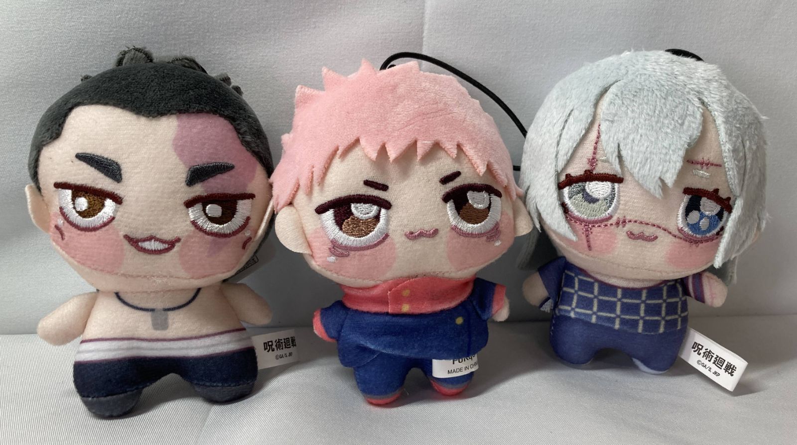 △M338-333△ 呪術廻戦 ちょぴぬいぷち 3 虎杖 東堂 真人 3点 セット