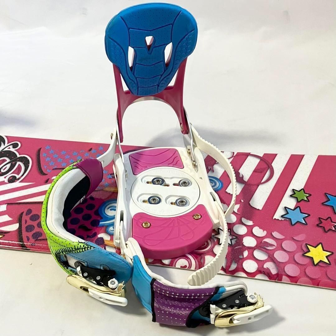 良品】スプーン × スプーン スノーボードセット 板 SPOON fly スノボ