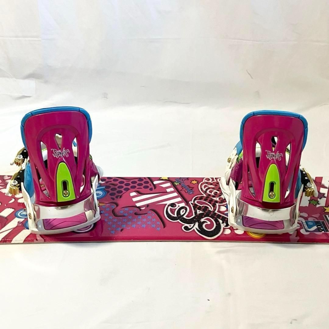 良品】スプーン × スプーン スノーボードセット 板 SPOON fly スノボ