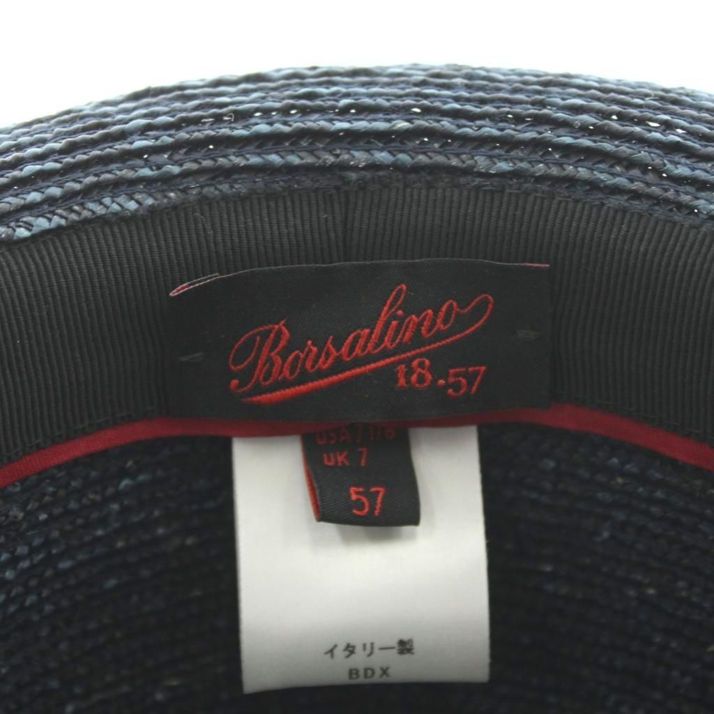 麦わら帽子 イタリア サイズ57 ボルサリーノ 57 麦わら帽子 イタリア サイズ57 ボルサリーノ 57 麦わら帽子 イタリア