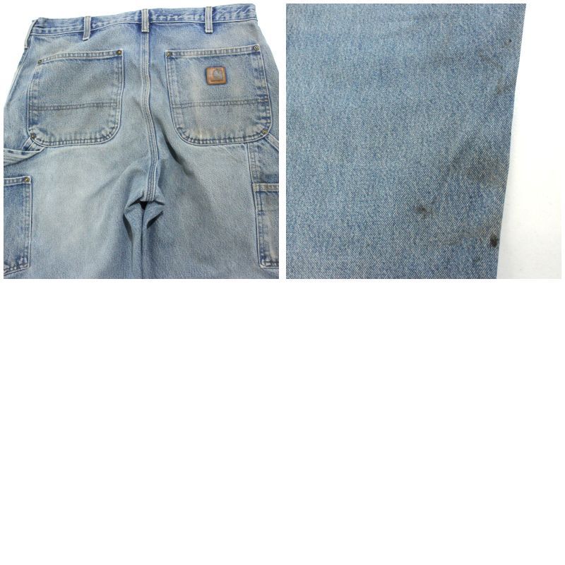 00s Carhartt 良雰囲気 ダブルニー デニム ペインターパンツ メンズ