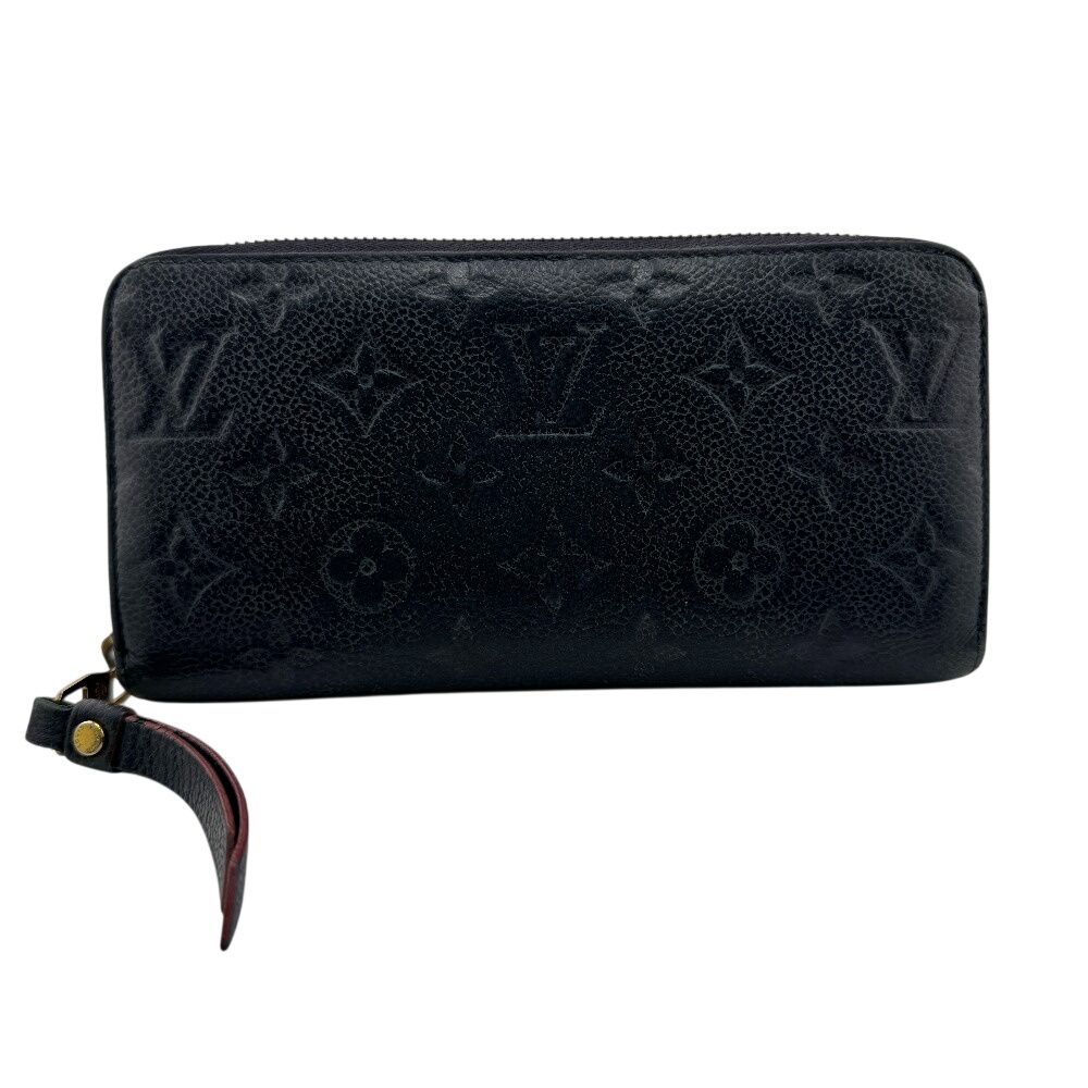 ルイヴィトン LOUIS VUITTON 長財布 モノグラムアンプラント ジッピーウォレット ラウンドファスナー M62121 ネイビー LOUIS VUITTON ルイヴィトン M62121 ラウンドファスナー ジッピー